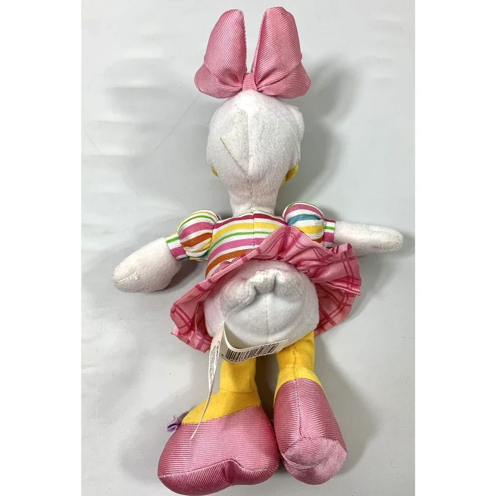 Disney Daisy‎ Duck Pink Bow Plush Stuffed Animal Toy